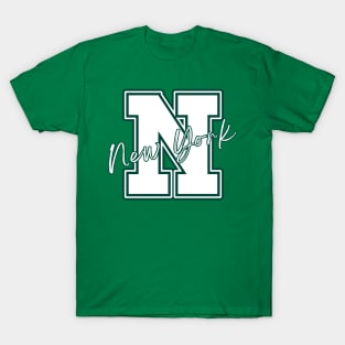 New York Football Jets Vintage Style T-Shirt